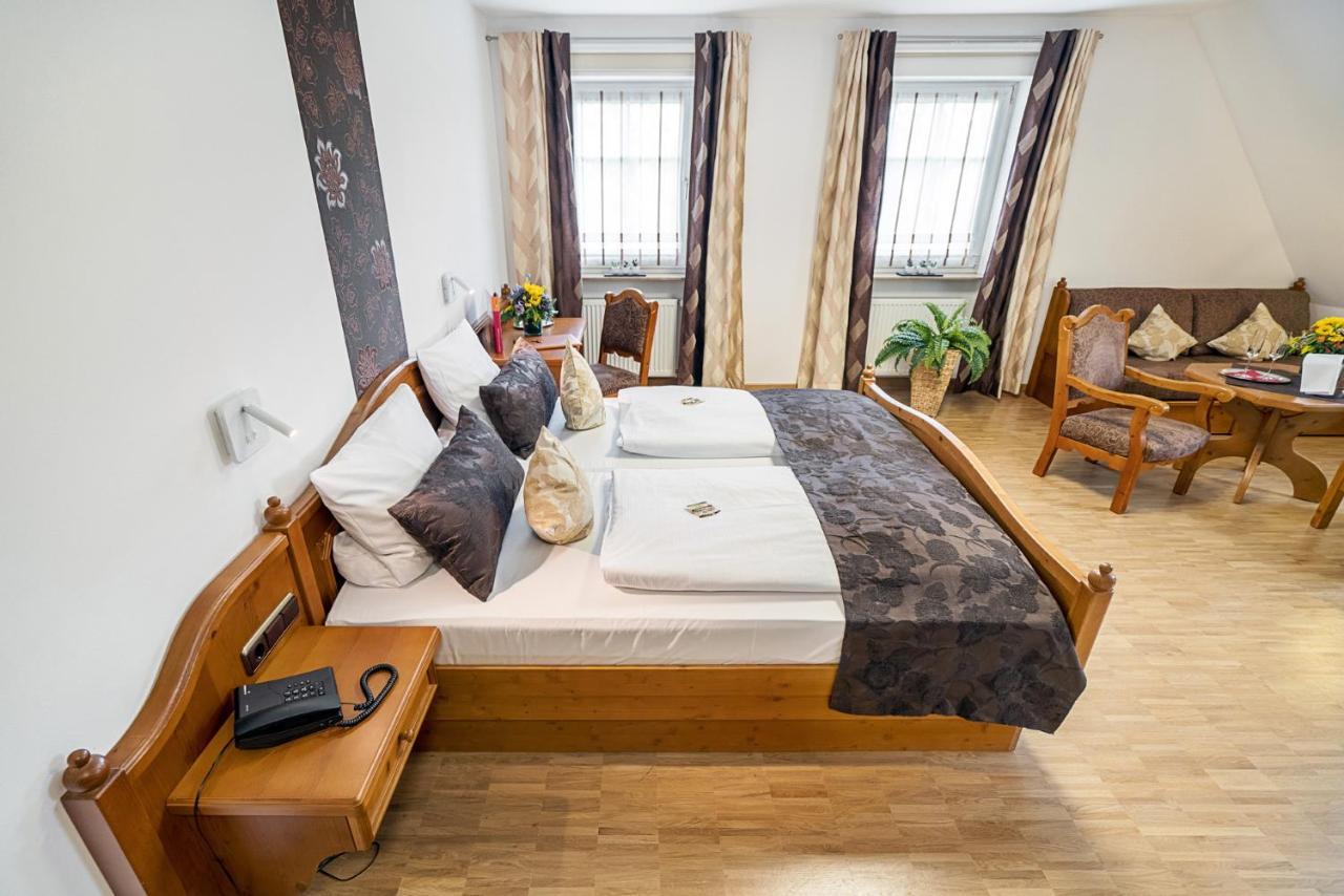 Hotel Rappen Rothenburg Ob Der Tauber Kültér fotó