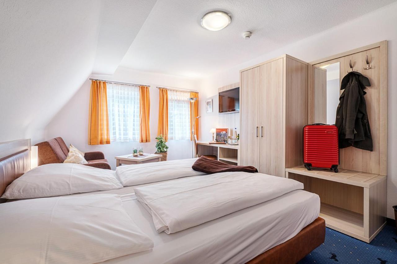 Hotel Rappen Rothenburg Ob Der Tauber Kültér fotó