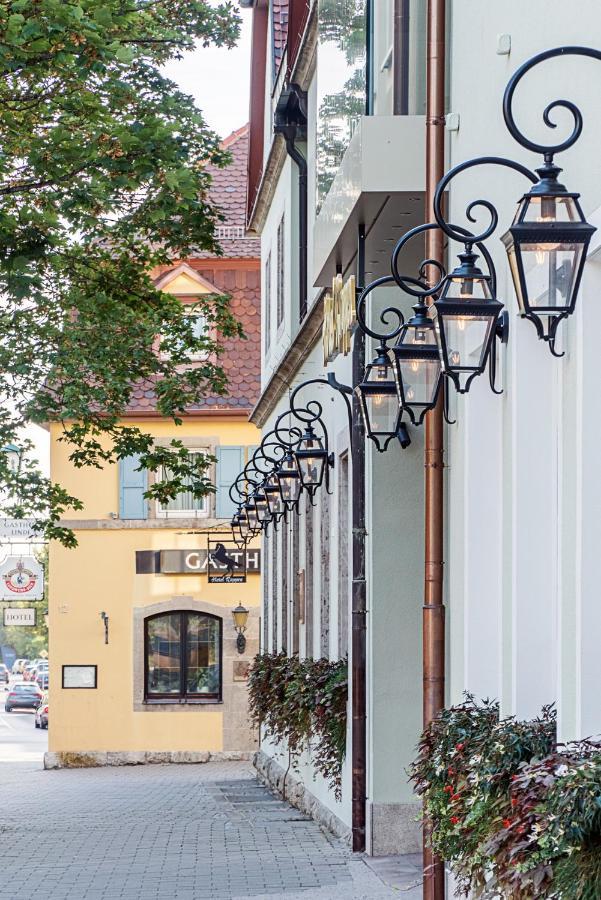 Hotel Rappen Rothenburg Ob Der Tauber Kültér fotó