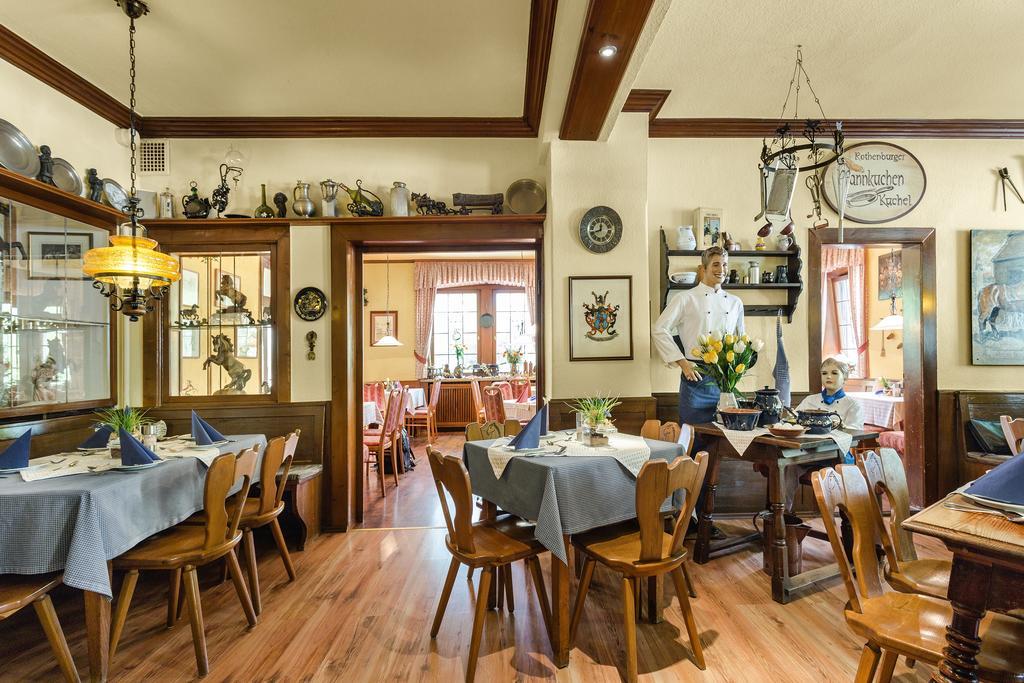 Hotel Rappen Rothenburg Ob Der Tauber Kültér fotó