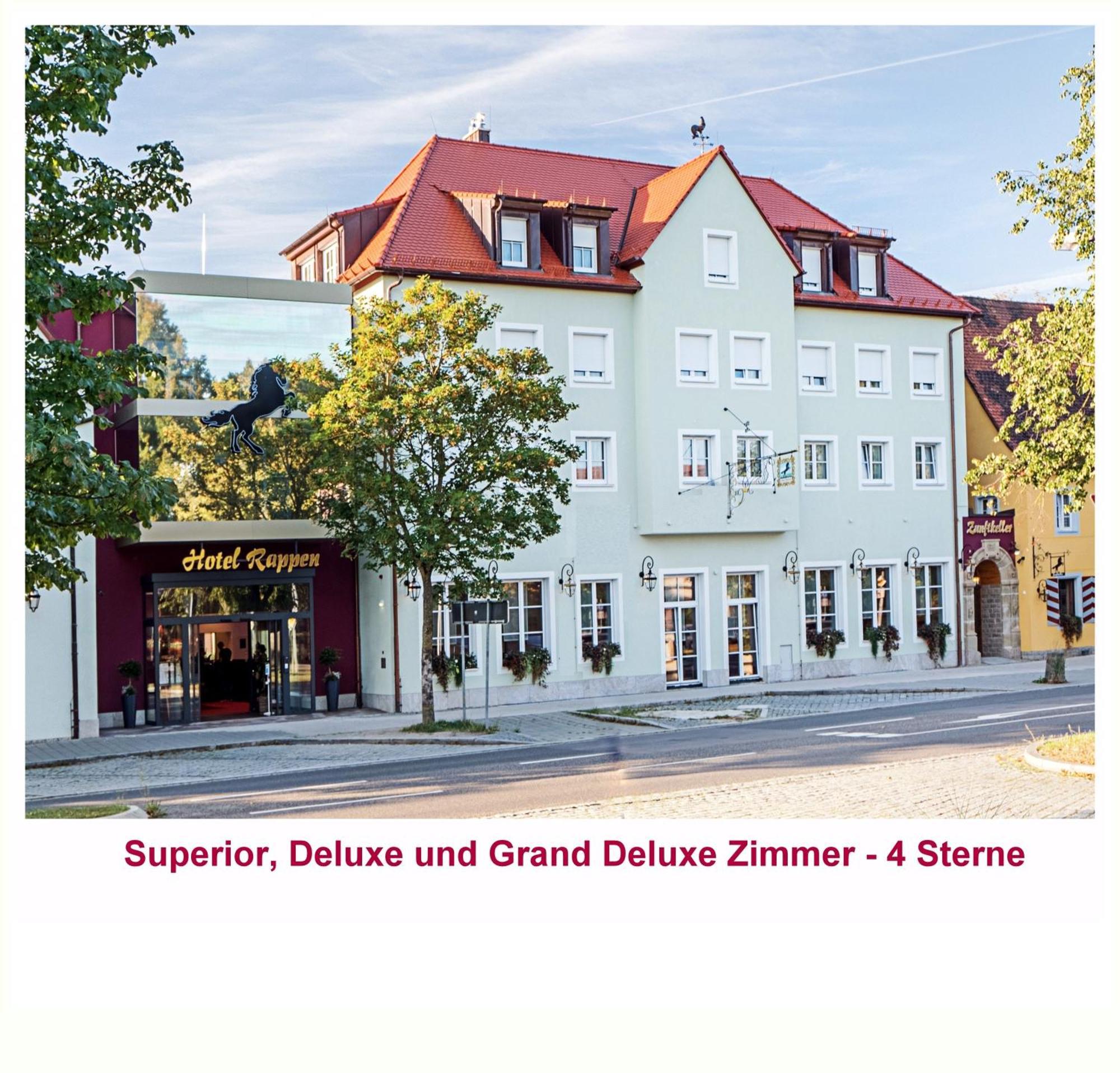 Hotel Rappen Rothenburg Ob Der Tauber Kültér fotó