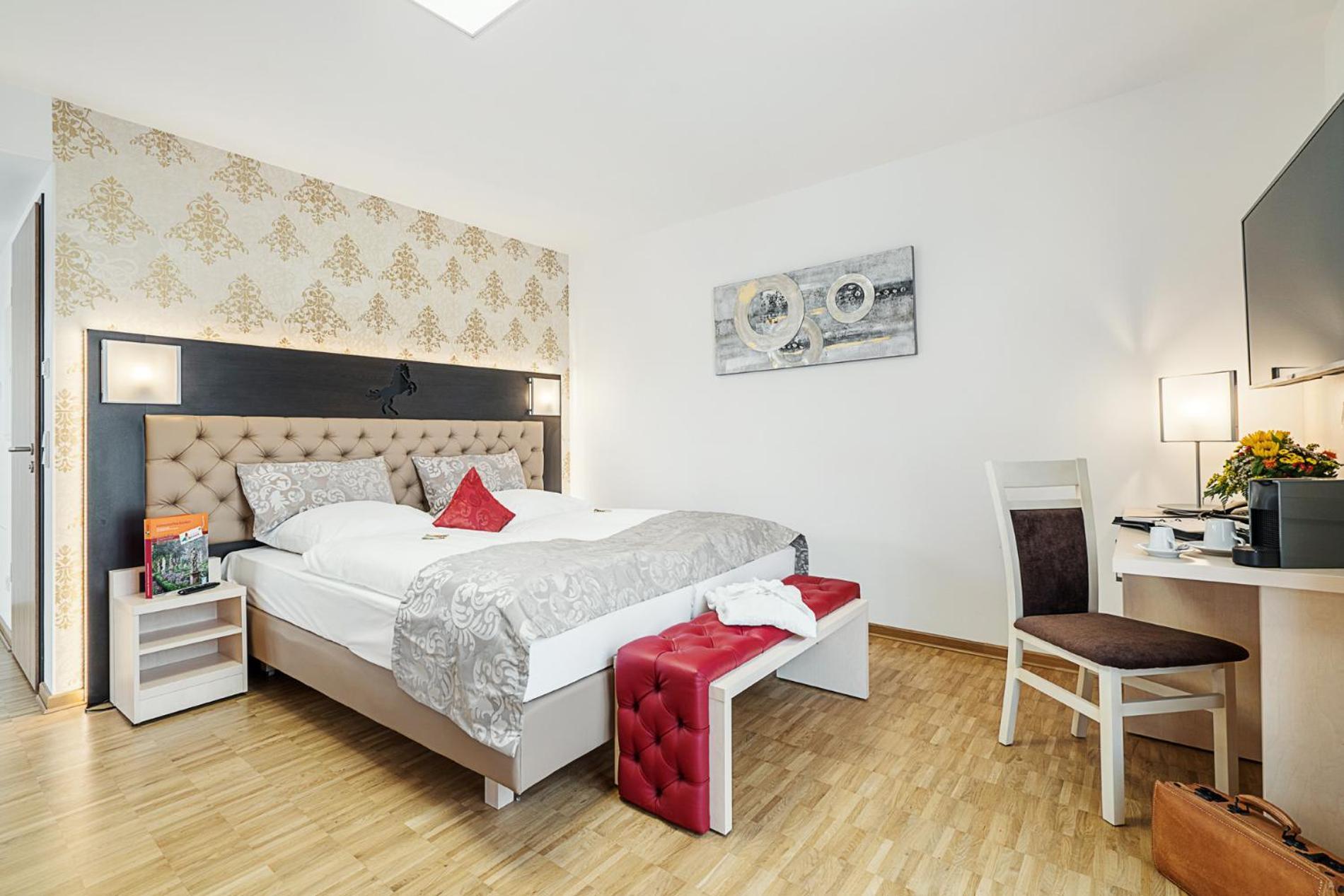 Hotel Rappen Rothenburg Ob Der Tauber Szoba fotó